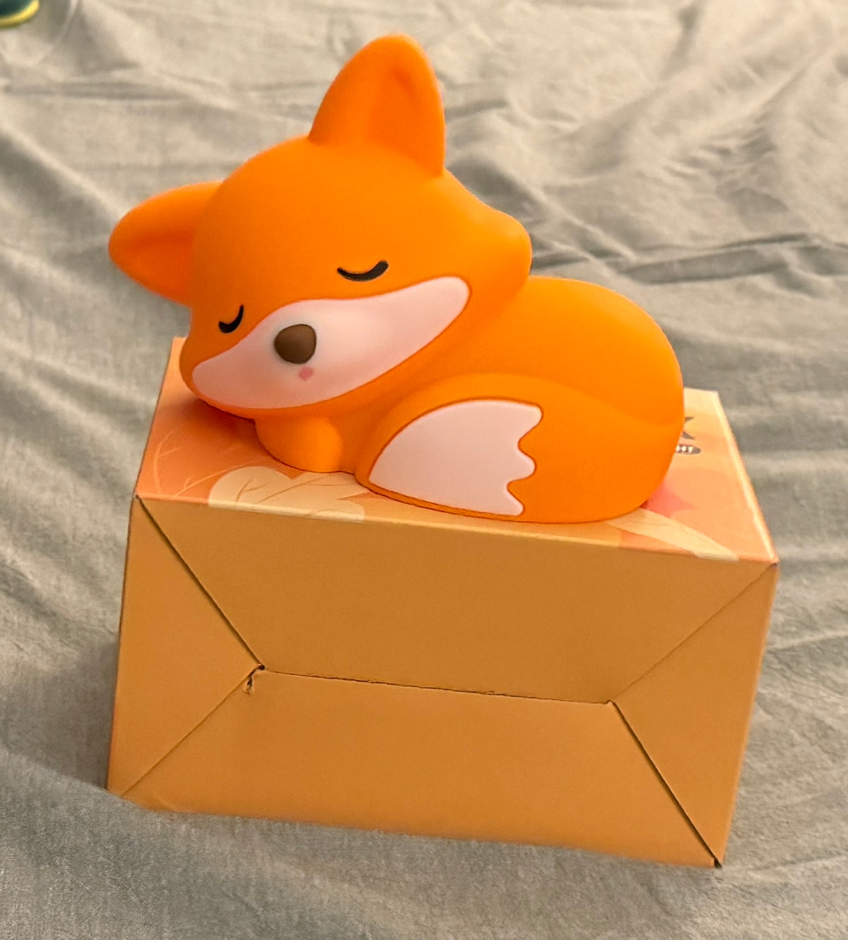 #103 Fox Silicone Soft Nightlight NIP