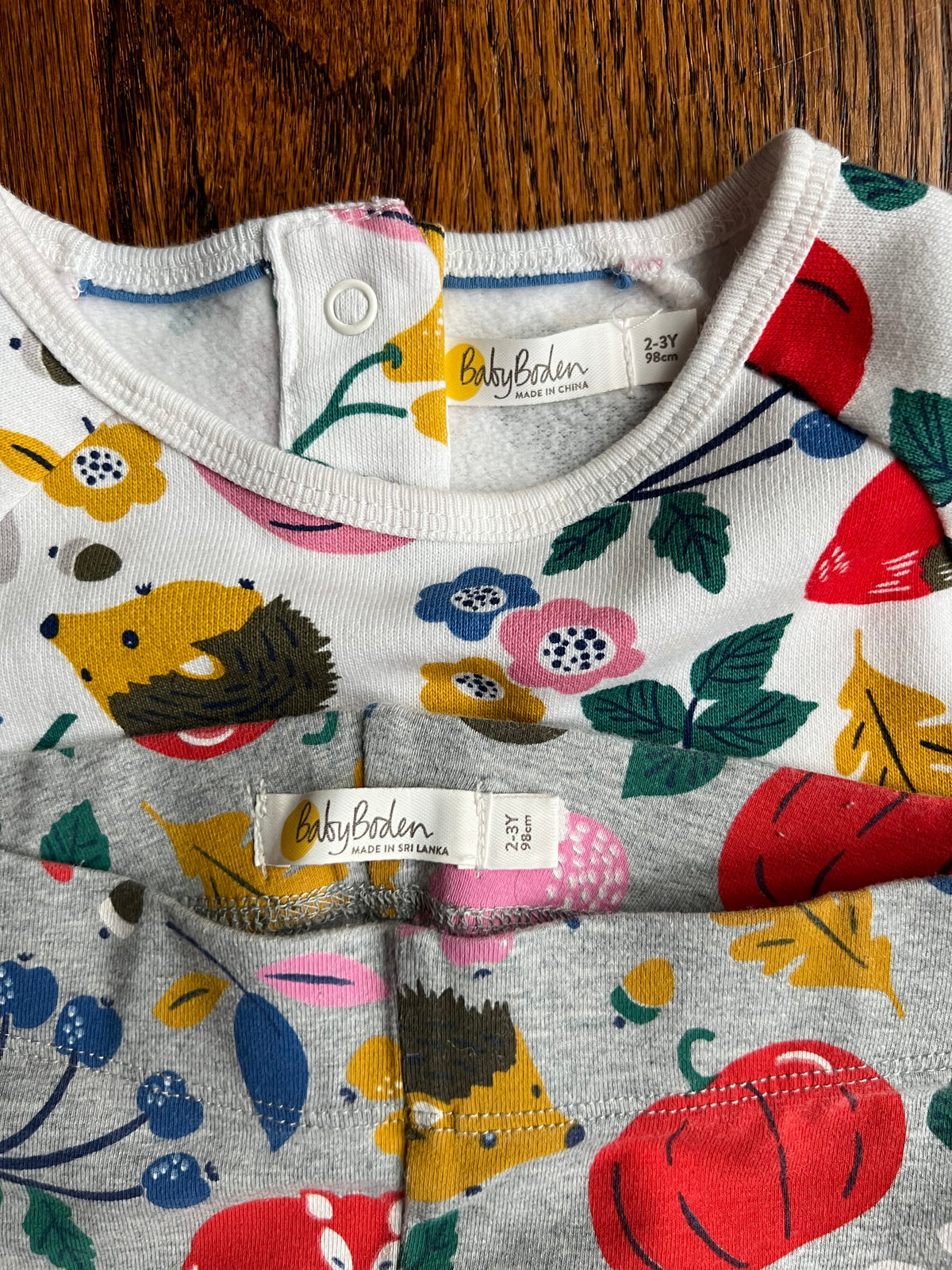 Seller #115 - Boden Girls 2-3Y Fall Sweatshirt Dress with Matching Gray Leggings, VGUC/EUC
