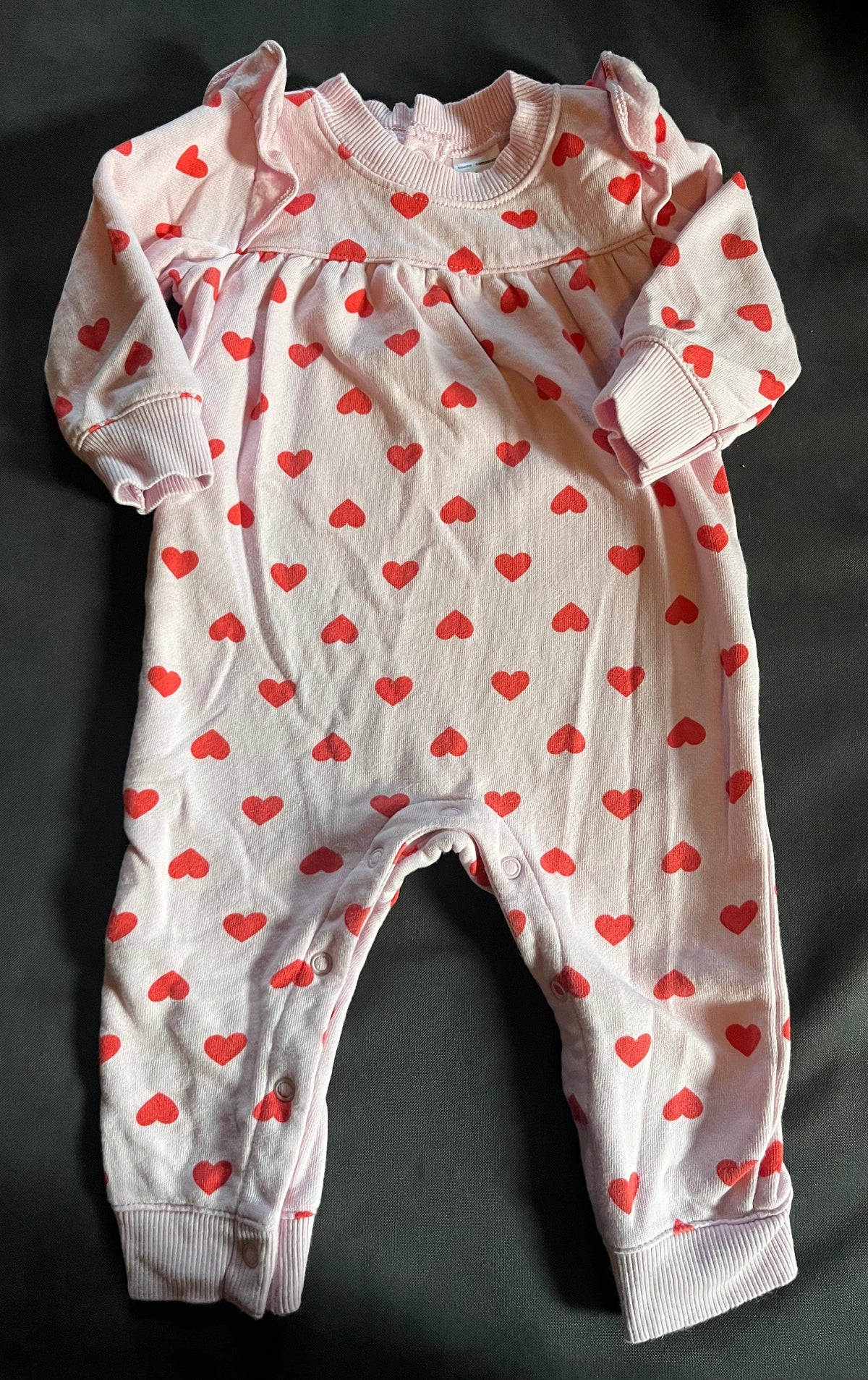 Seller #13 Carter’s girls 9 months heart outfit - soft & warm
