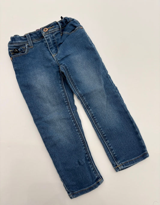 #121 girls (fits like) 2T Jordache skinny jeans with inside adjusters, VGUC