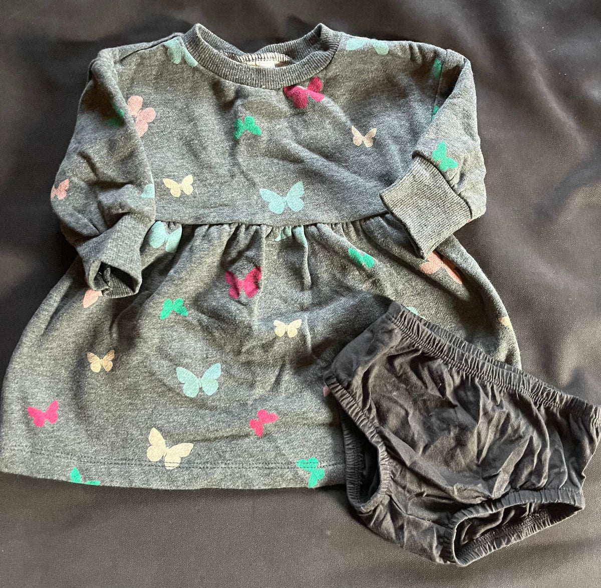 Seller #13 Carter’s girls 6 months  2 piece butterfly sweatshirt - so soft!