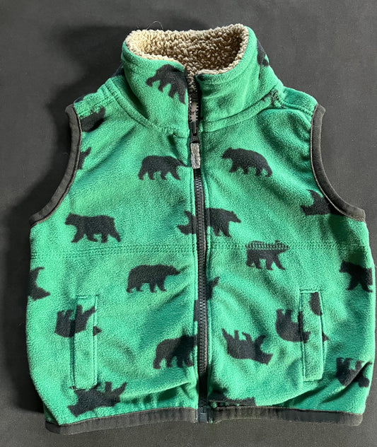 Seller #13 Carter’s boys 9 months fleece bear vest