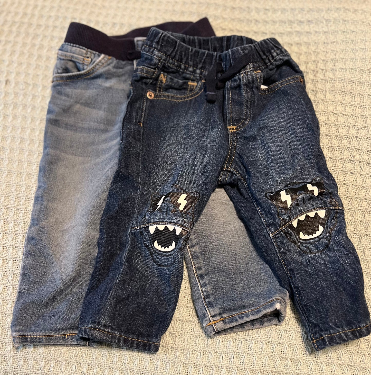 #46 Gap Jeans 2 pair bundle toddler 12-18 months