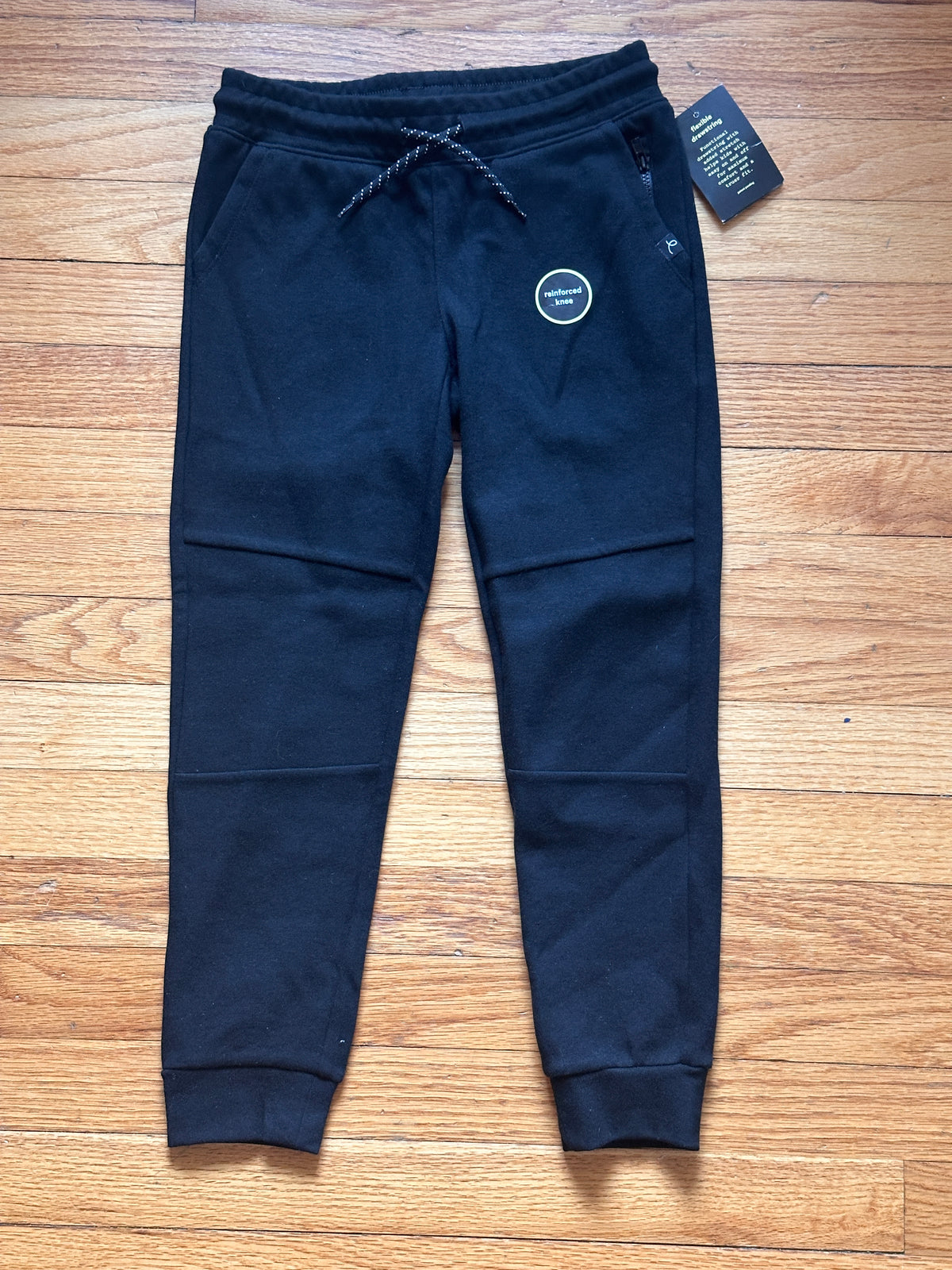 #163 NWT Art Class Black Joggers - size S (6/7)