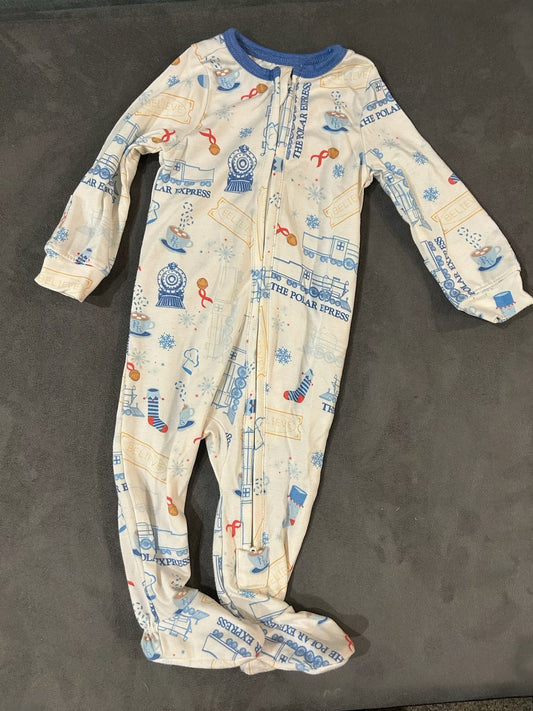Seller 128 - REDUCED Copper Pearl Polar Express Zippie 0-3 months