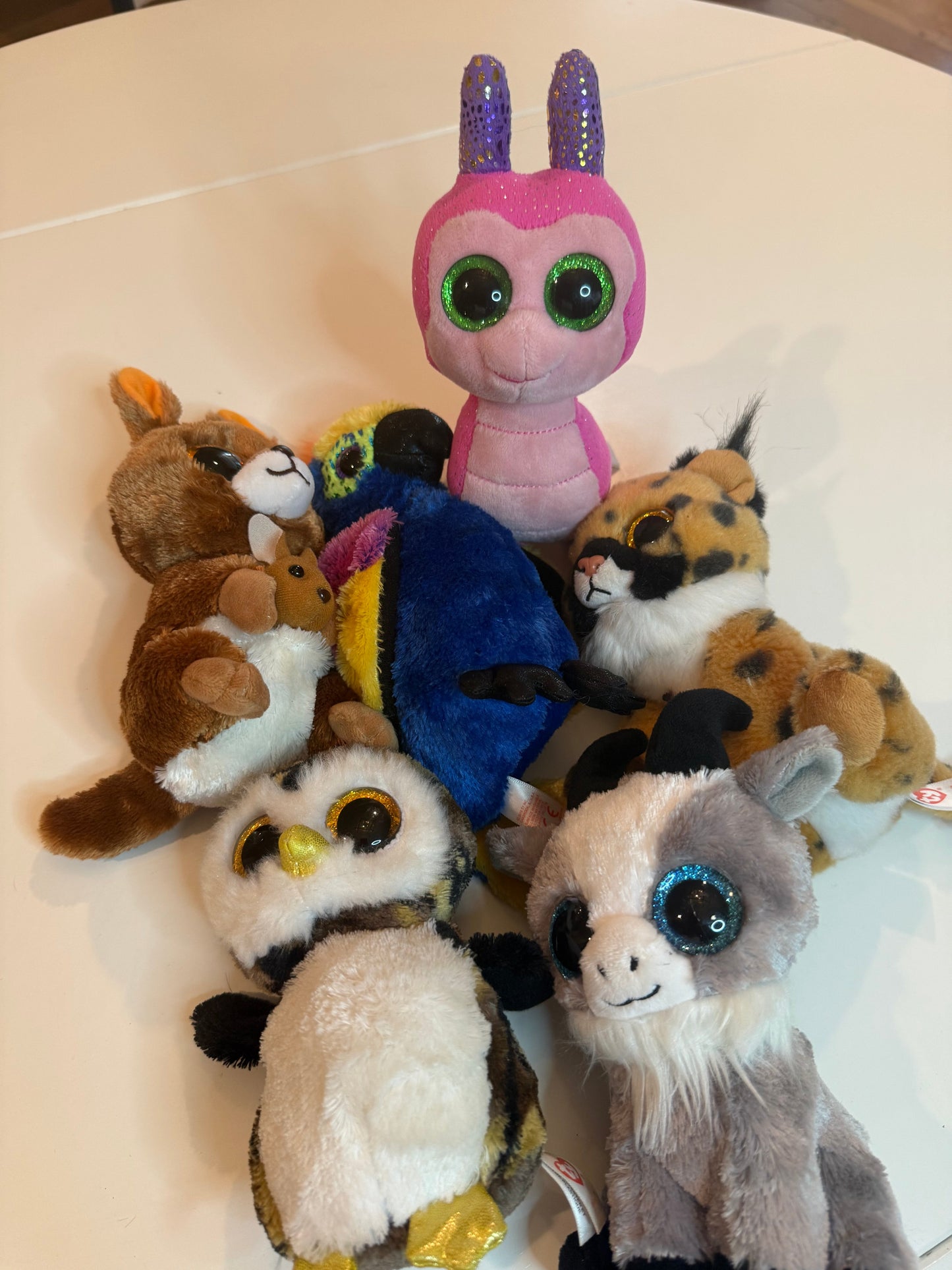 136 EUC assortment TY stuffies