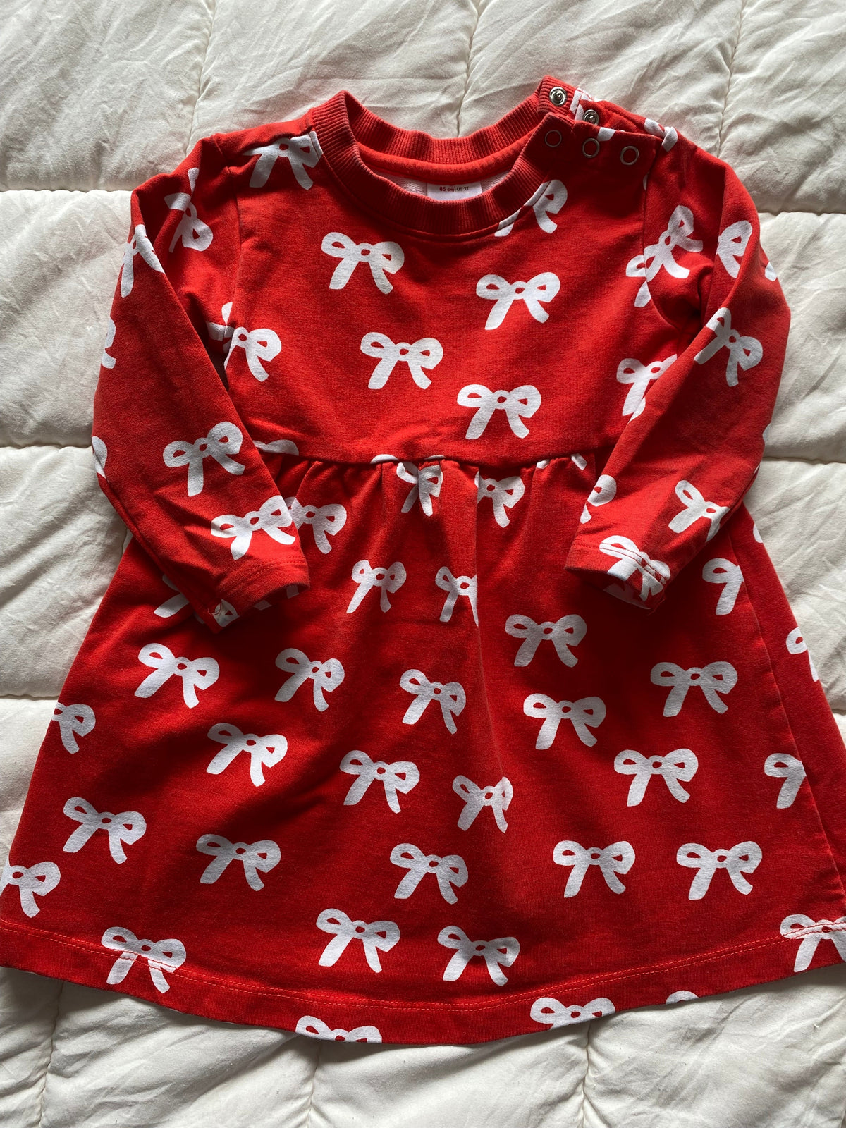 Seller 59 Hanna Anderson girls 2T red dress