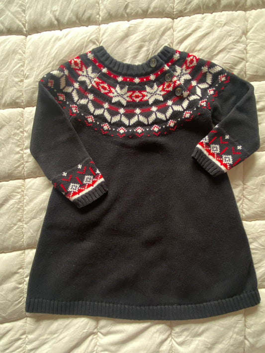Seller 59 Hanna Anderson 2T girls  winter dress