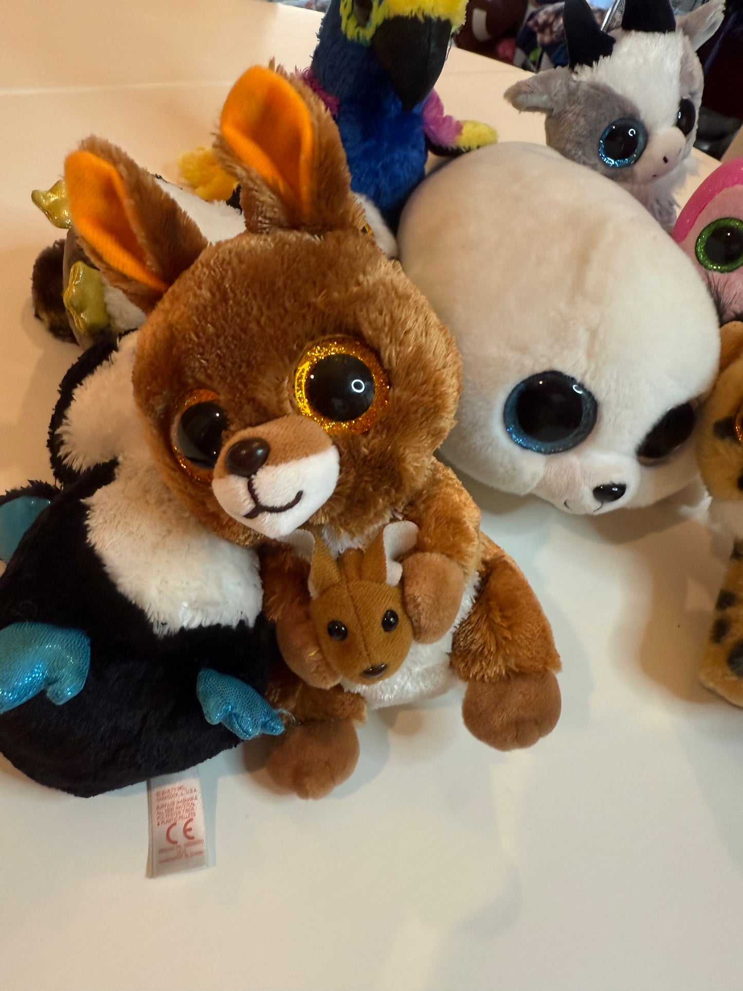 136 EUC assortment TY stuffies