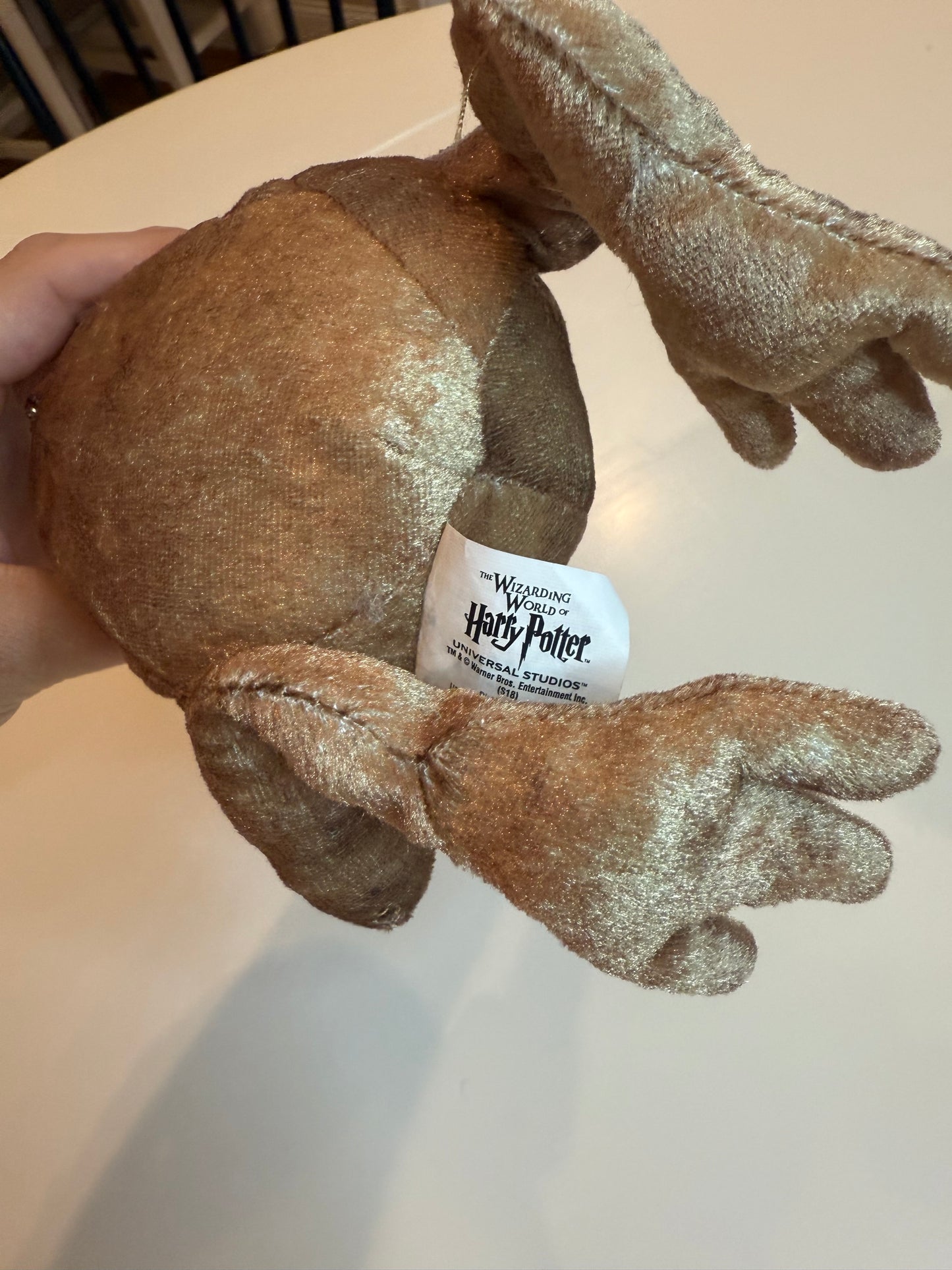 136 EUC Harry Potter frog stuffy