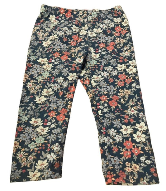 Girls 12-18 mo - Gap - flower leggings