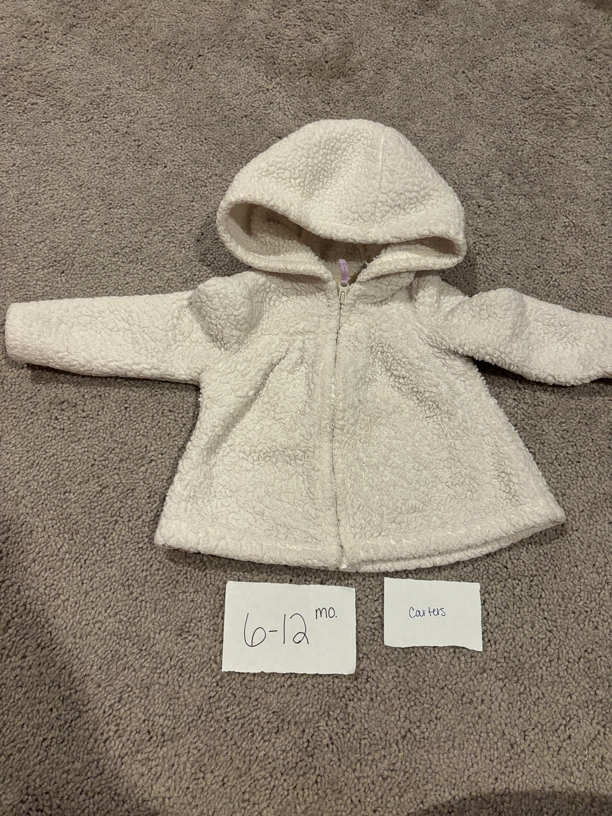 #138 - 6-12 Mo VGUC Carters Jacket