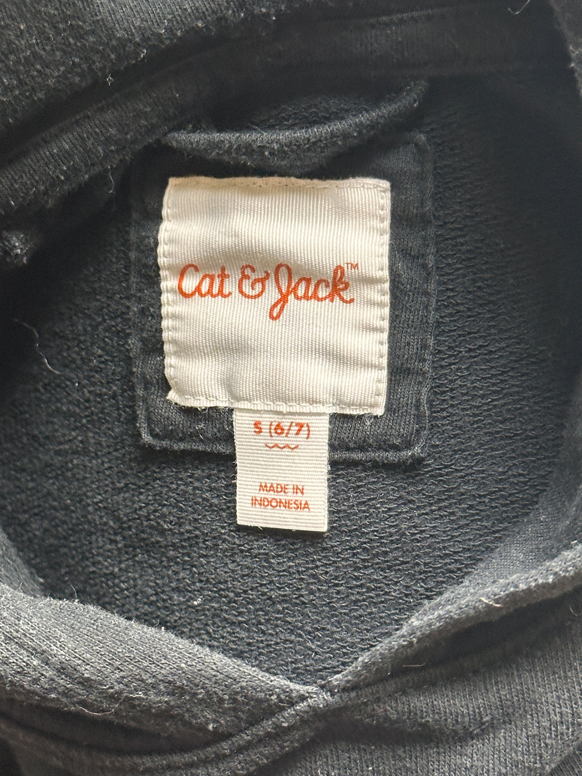 #163 Cat & Jack Astronaut Hooded Shirt - size S (6/7) VGUC
