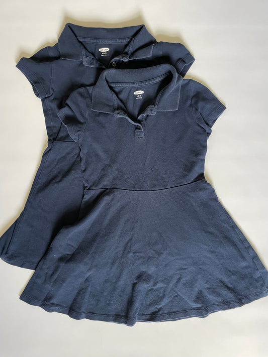 Old Navy Navy Polo Dresses, S (6-7)