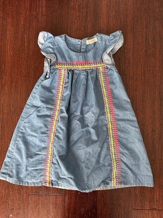 Seller 48, Jessica Simpson Denim Dress, EUC, Girls 5