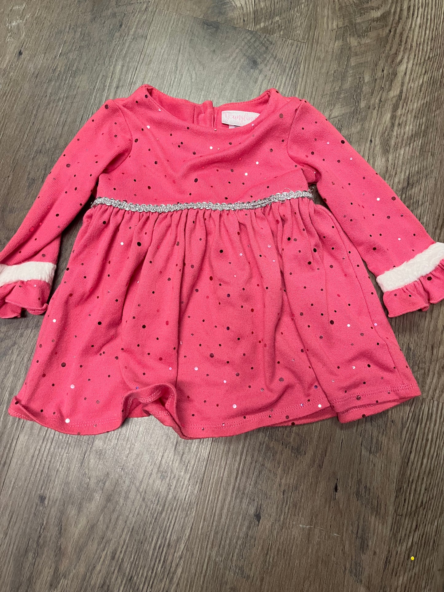 #13 VGUC 18 M baby girl dress and 12-24 M jacket. Winter