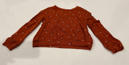 #25 REDUCED Girls XS (4/5) Cat and Jack lightweight sweater with flower detail