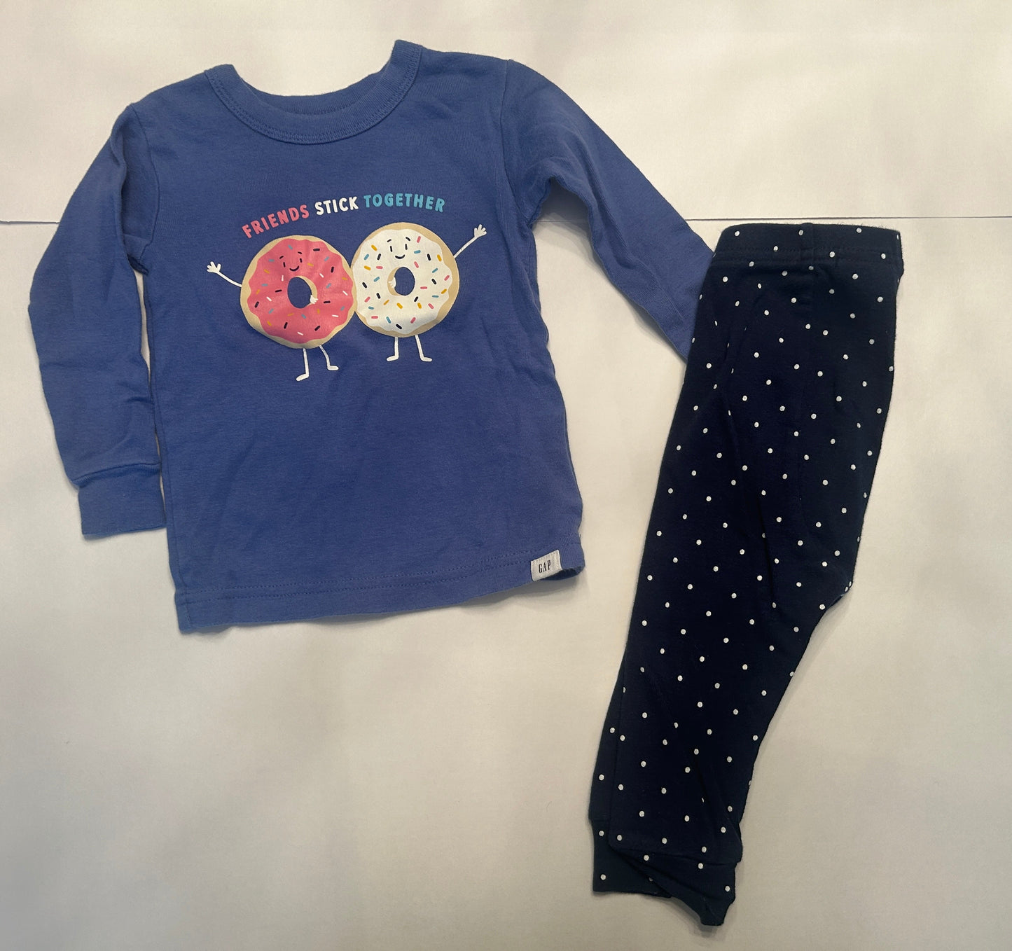 #28-Girls-6-12 Months-Gap-Donut Pajamas