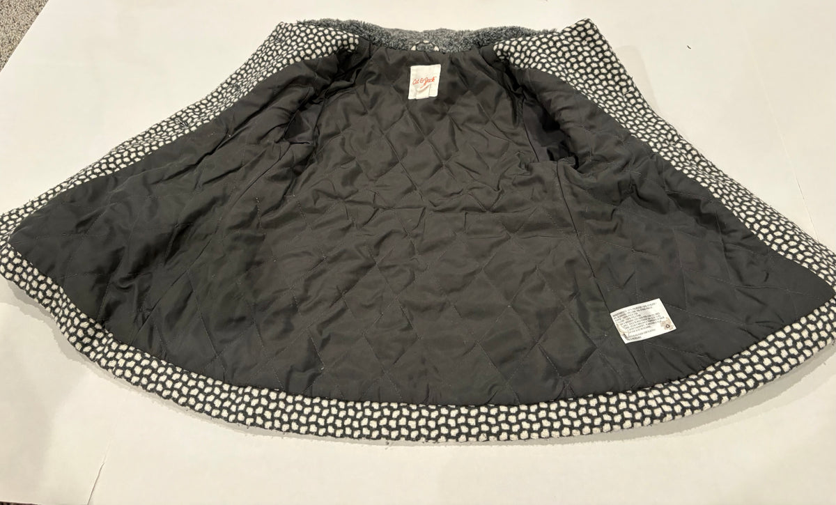 #25 Girls 3T Cat and Jack lined coat with buttons