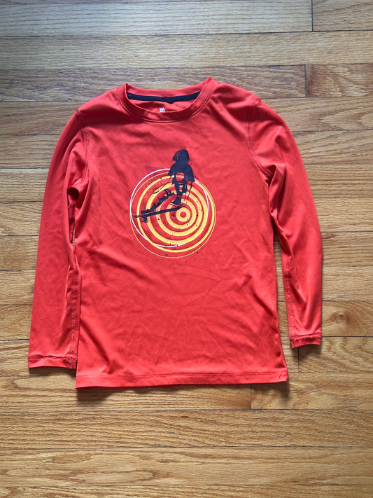 #163 All in Motion Drifit Skateboard Shirt - size S (6/7) - VGUC