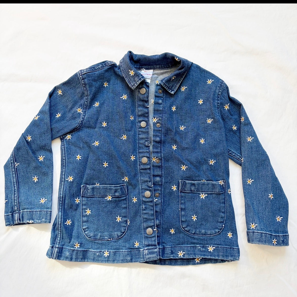 #78 Hanna Jean Jacket with Flowers Girls 8