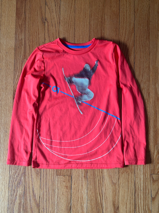 #163 GapFit Drifit Skier Shirt - size S - EUC