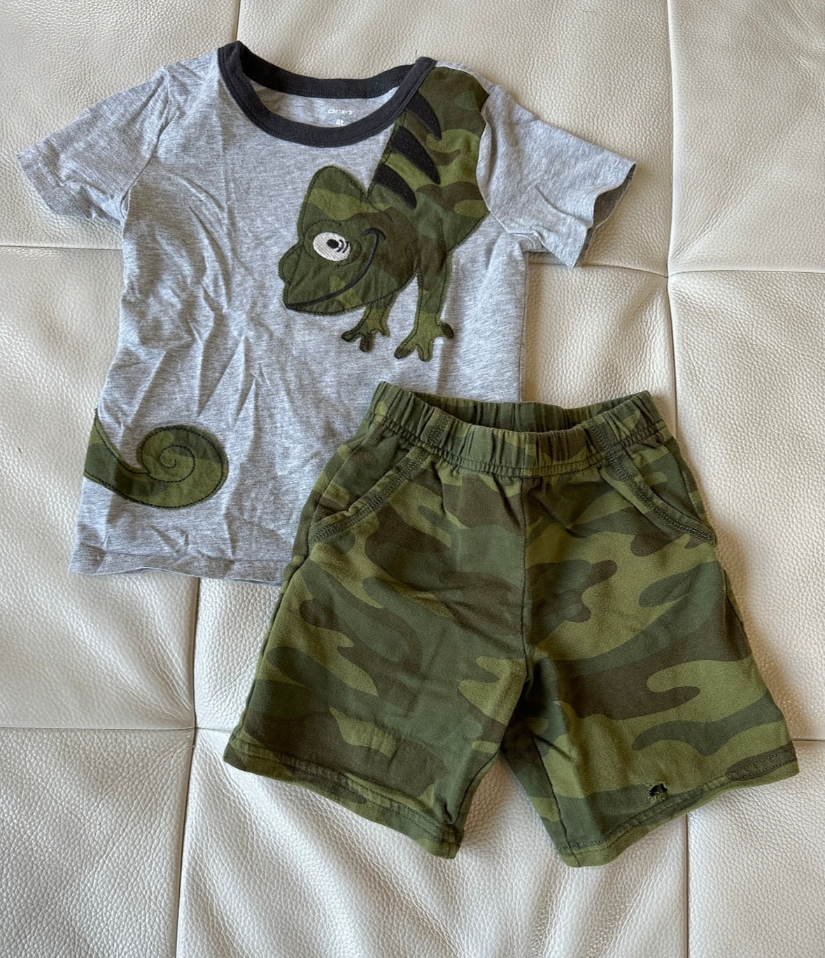 Carter’s size 4t lizard outfit