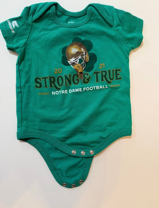 #50 • Notre Dame • 0-3 Months • NWOT