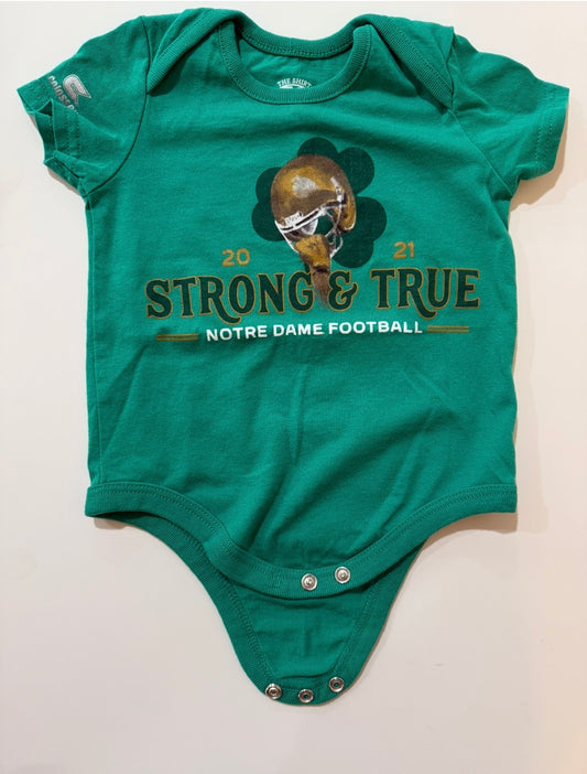 #50 • Notre Dame • 0-3 Months • NWOT