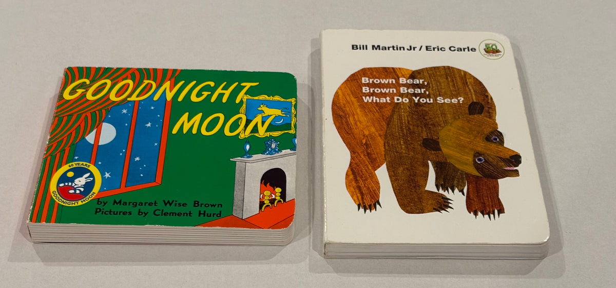 #25 Goodnight moon and brown bear board books