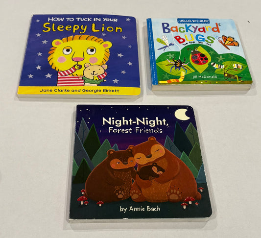 #25 Set of 3 board books