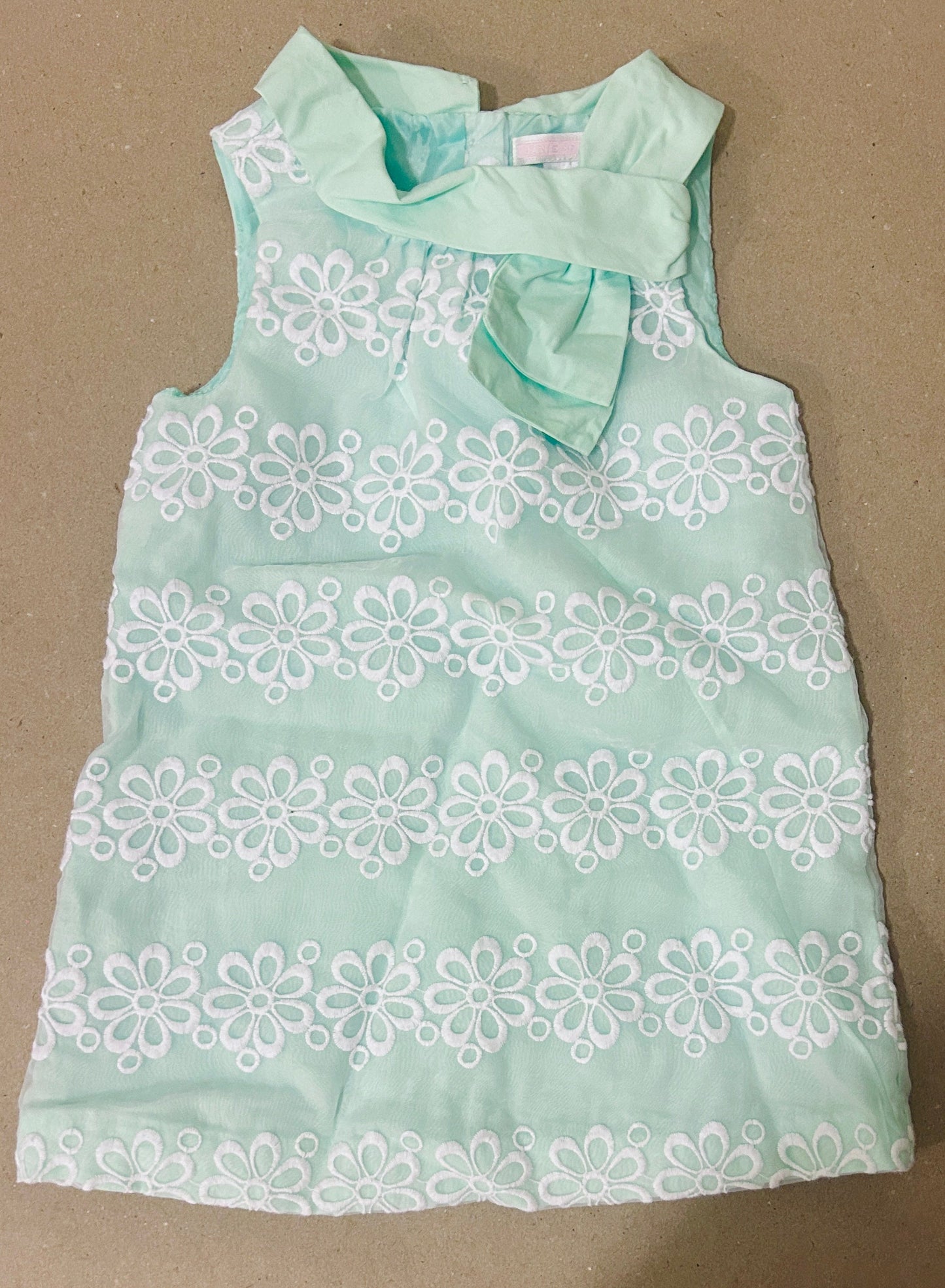 #15 Janie and Jack 18-24m Mint Green Dress