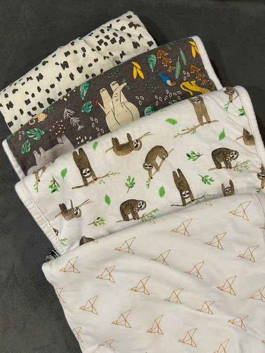 Seller 128 -REDUCED Copper Pearl Burp Cloth Bundle