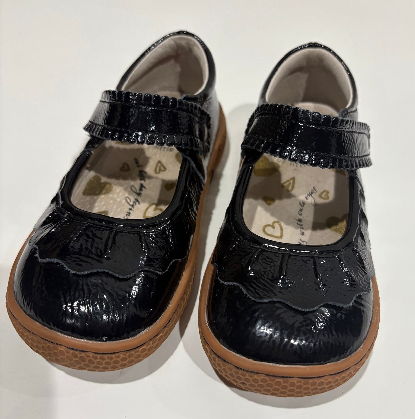 Seller #105 - NWOT Size 9c Live and Luca Black Patent Leather Mary Janes