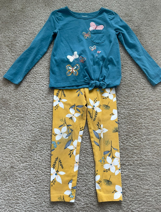 Seller 10- Girls Carter size 5T outfit
