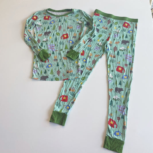#118 | Size 9/10 | Little Sleepies Boys Camping Pajamas