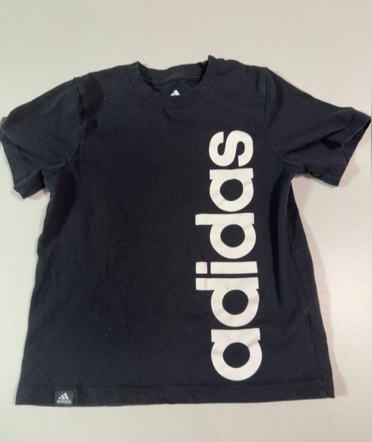 #155 Reduced! black Adidas t shirt, boys size 5