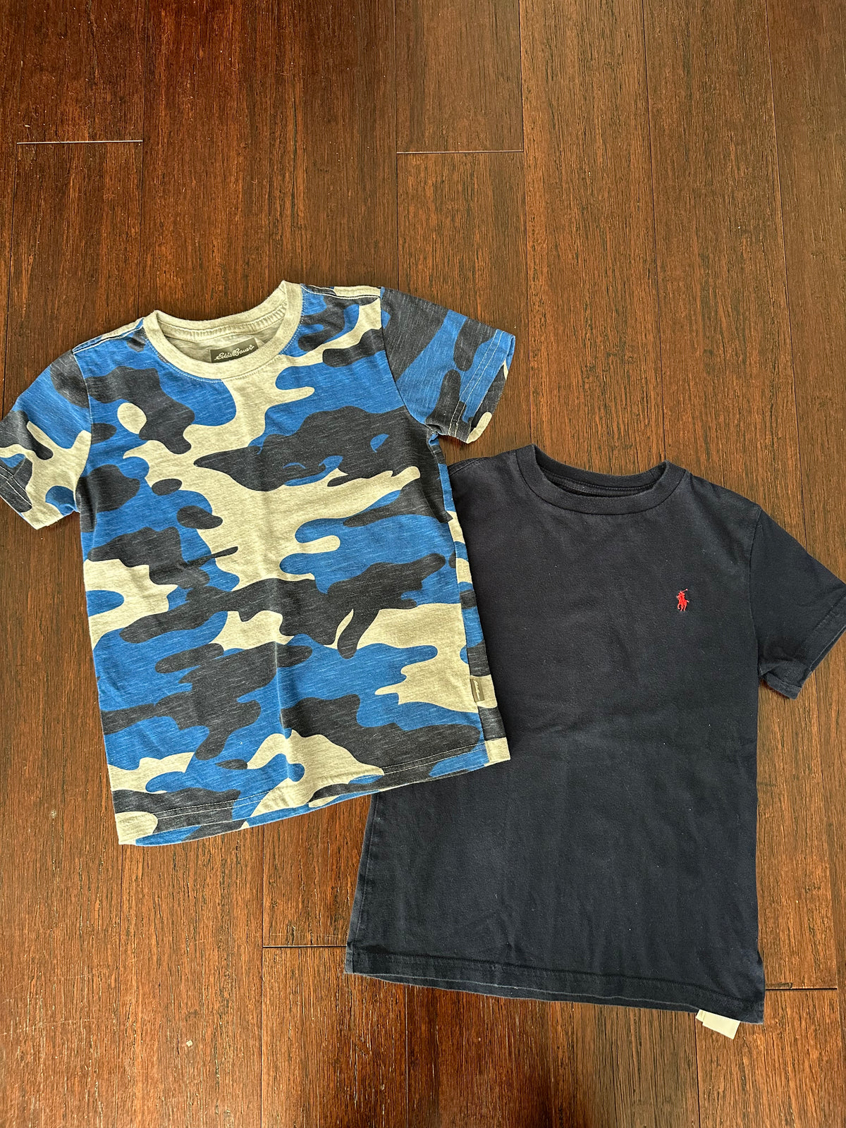 Seller 42, Polo / Eddie Bauer shirts, Blue, VGUC, Boys 7/8