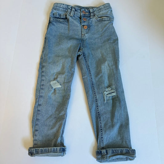 #86B Okie Dokie Boyfriend Jeans Girl 5t