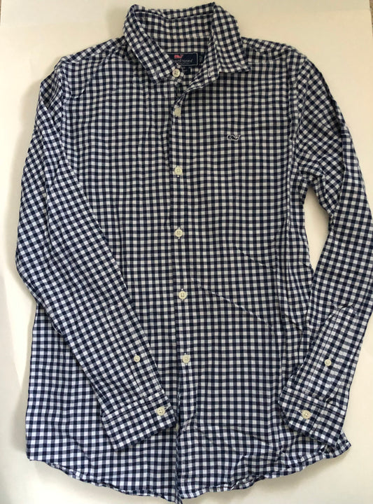 *Reduced* Y Large(16) Vineyard Vines Button Down Collared Dress Shirt- boy