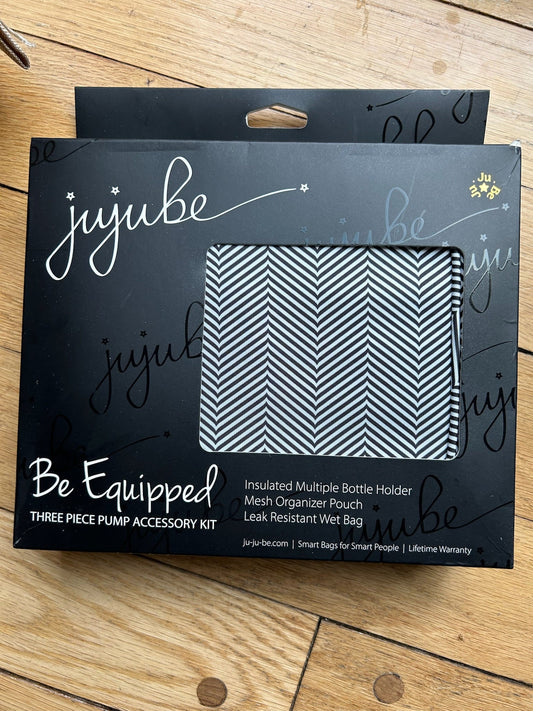 Seller 128 - REDUCED JuJuBe Be Equipped Pump Accessory Kit (3 pieces) Brand new in box
