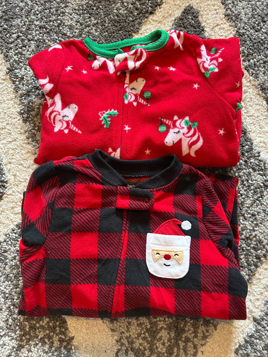 Seller 120 VGUC, 12m, fleece footed Pjs