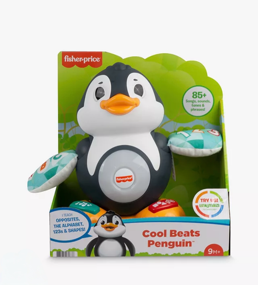 Fisher-Price Linkimals Cool Beats Penguin Musical Toy  - New