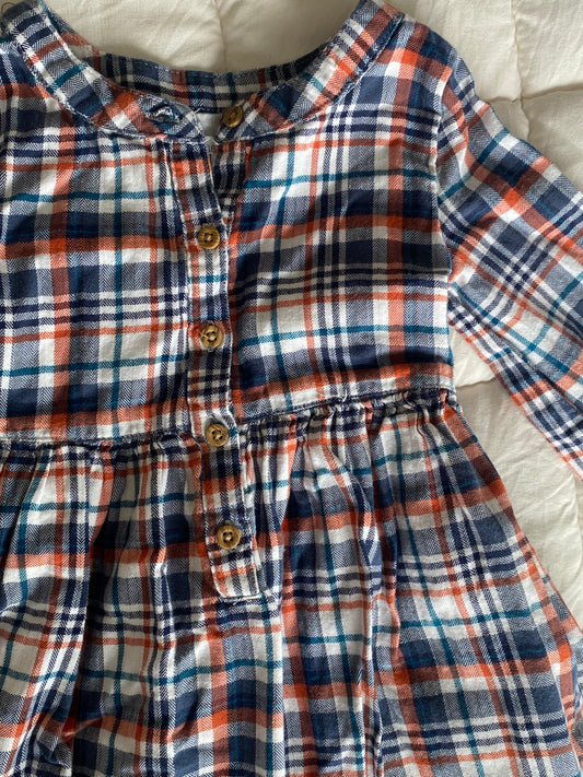 Seller 59 Carter’s 2t plaid flannel dress