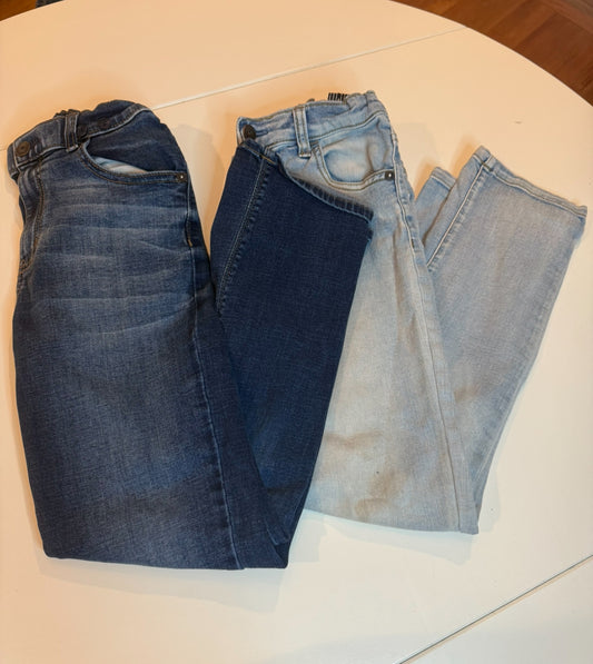 136 EUC osh Kosh size 10 adjustable waist jeans