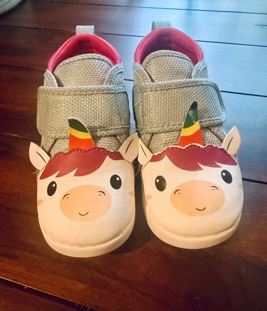 #51 Ikiki Unicorn Squeaky High Top Shoes Size 11