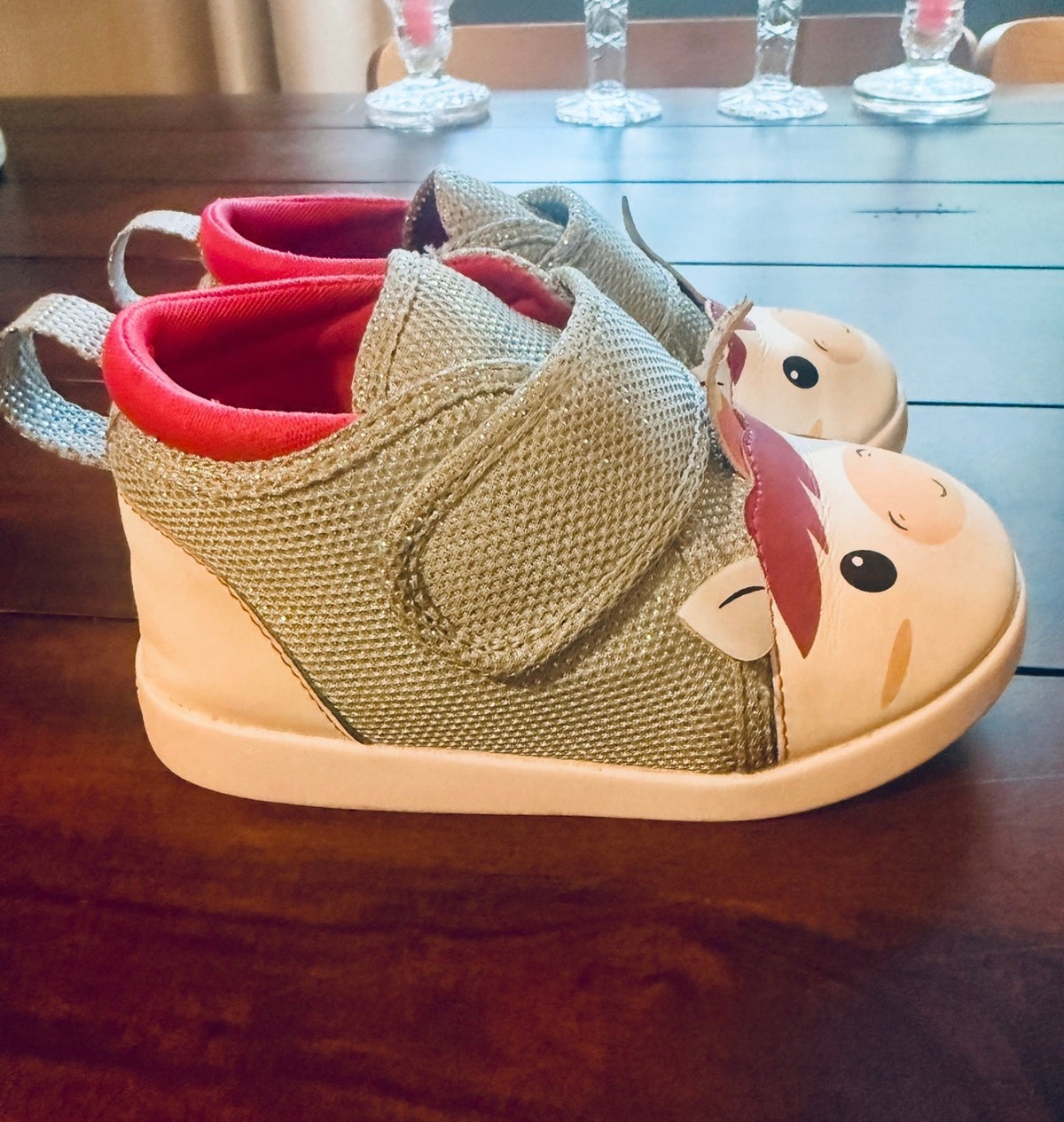 #51 Ikiki Unicorn Squeaky High Top Shoes Size 11