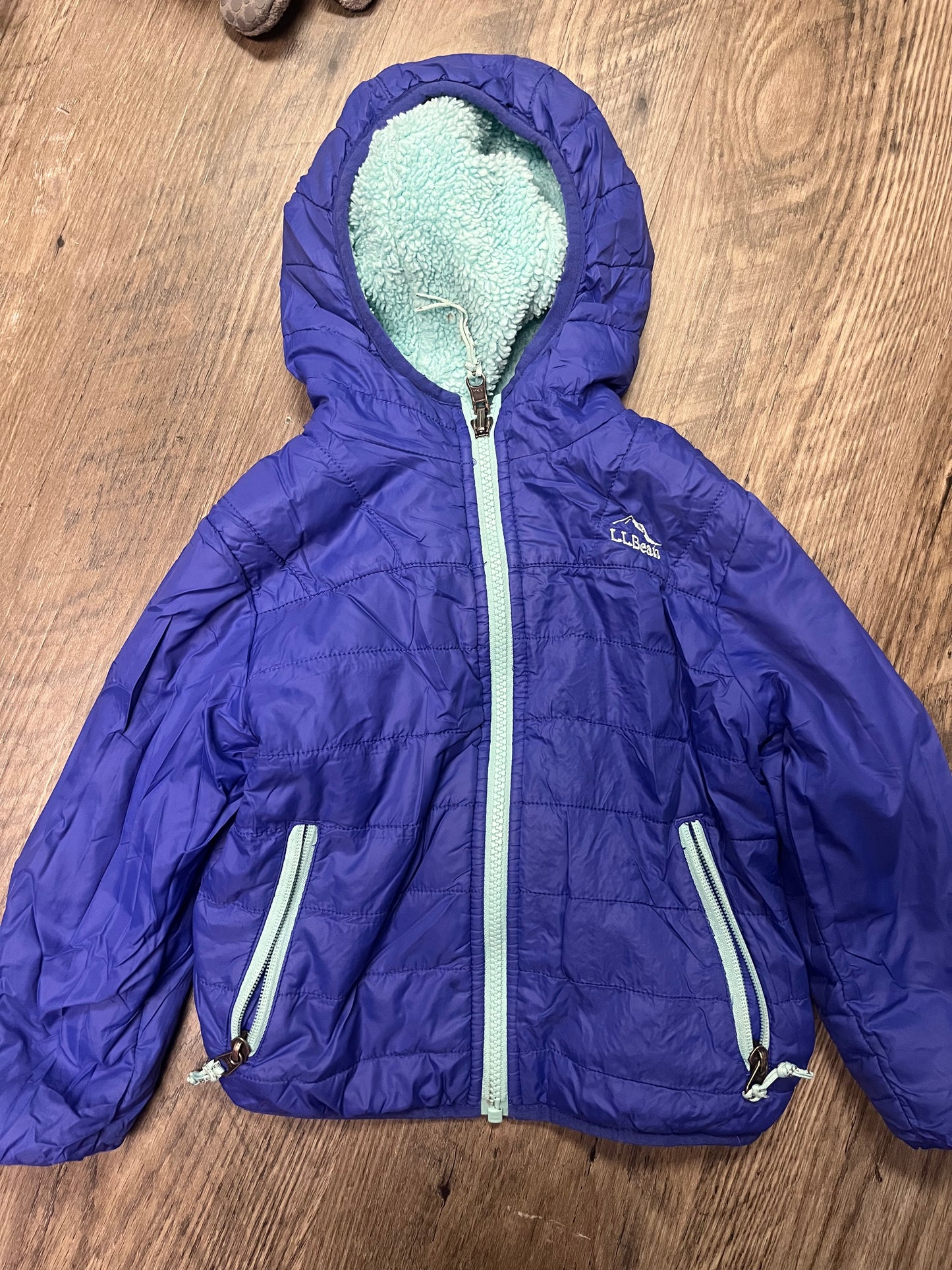 #13 GUC 3T boy LL bean jacket (reversible)