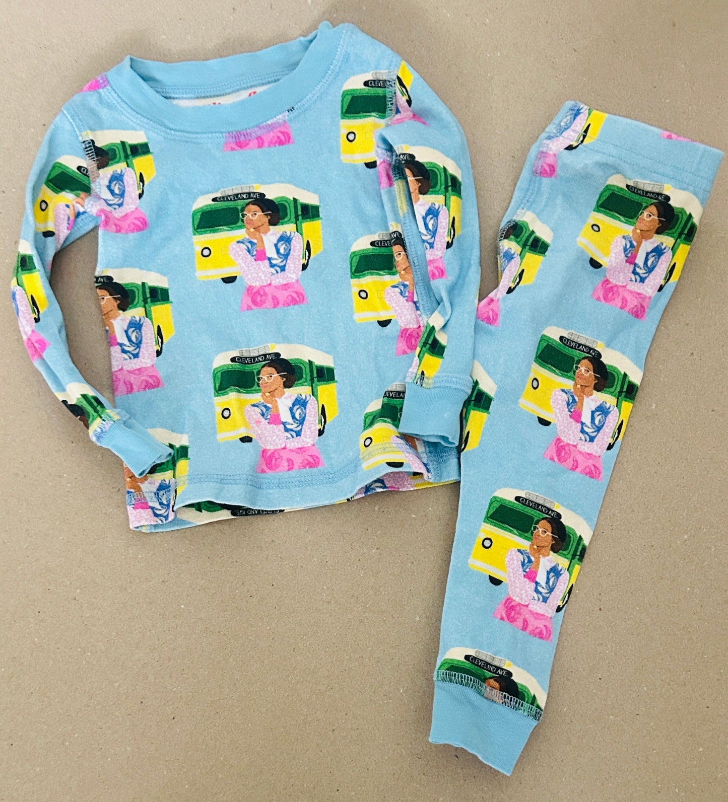 #15 Piccolina 24m Rosa Parks Pajama Set (Discontinued)