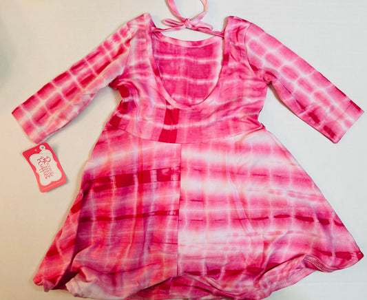 #88 skater dress ric rac and ruffles nwt